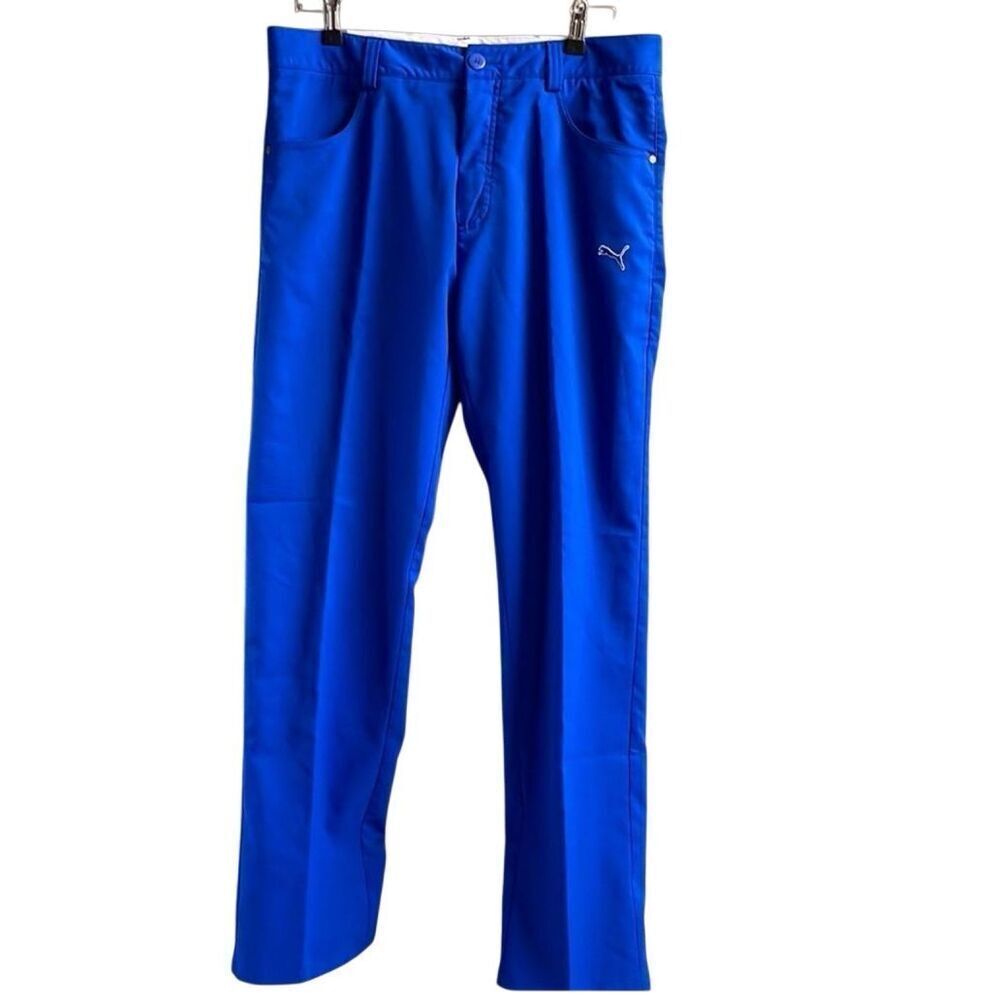Puma Sportlifestyle Women’s Golf Pants Size 32/32 Blue